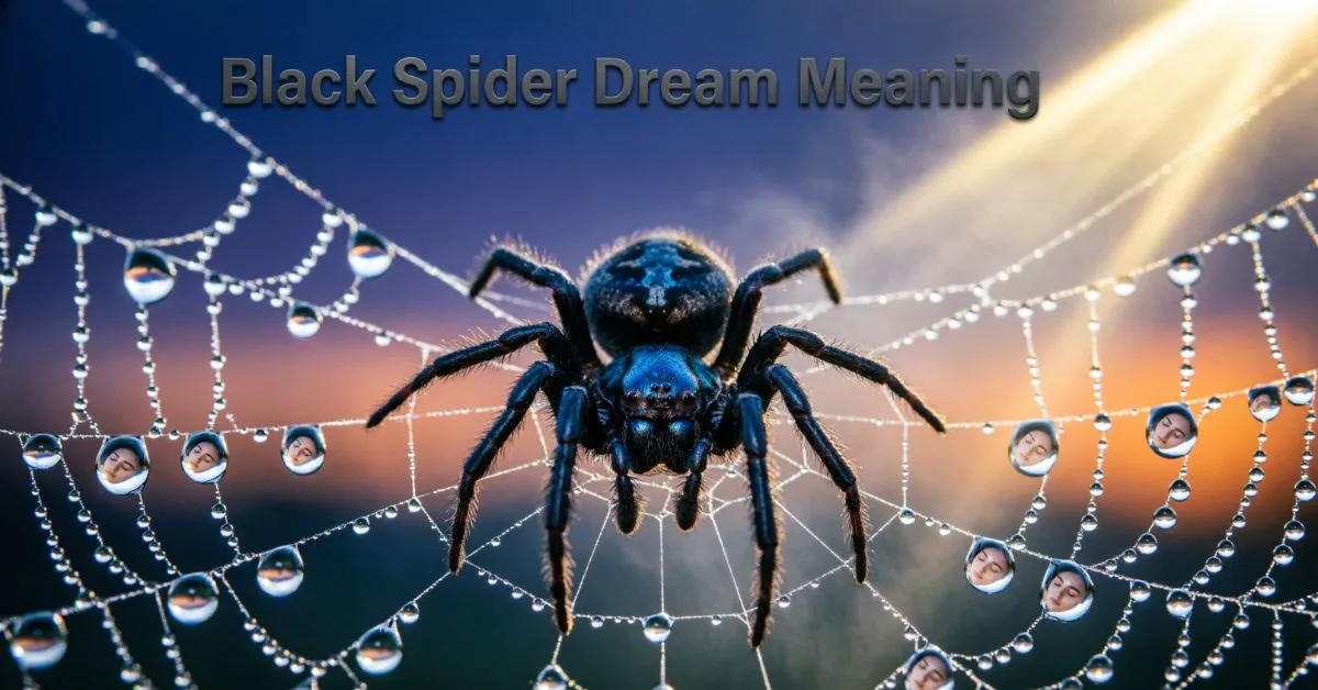 Black Spider Dream Meaning