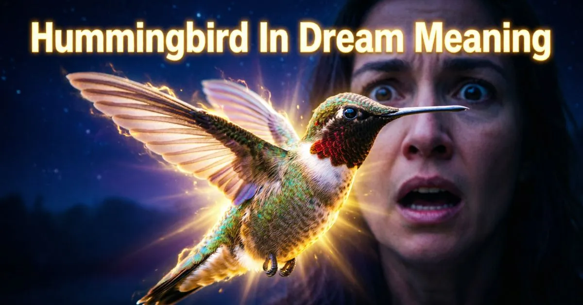 Hummingbird In Dream Meaning