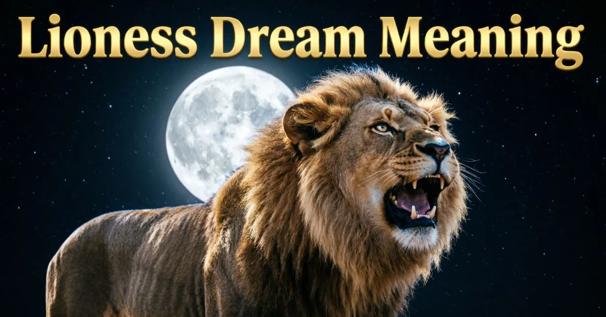 Lioness Dream Meaning