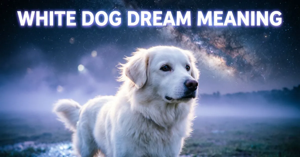 White Dog Dream Meaning