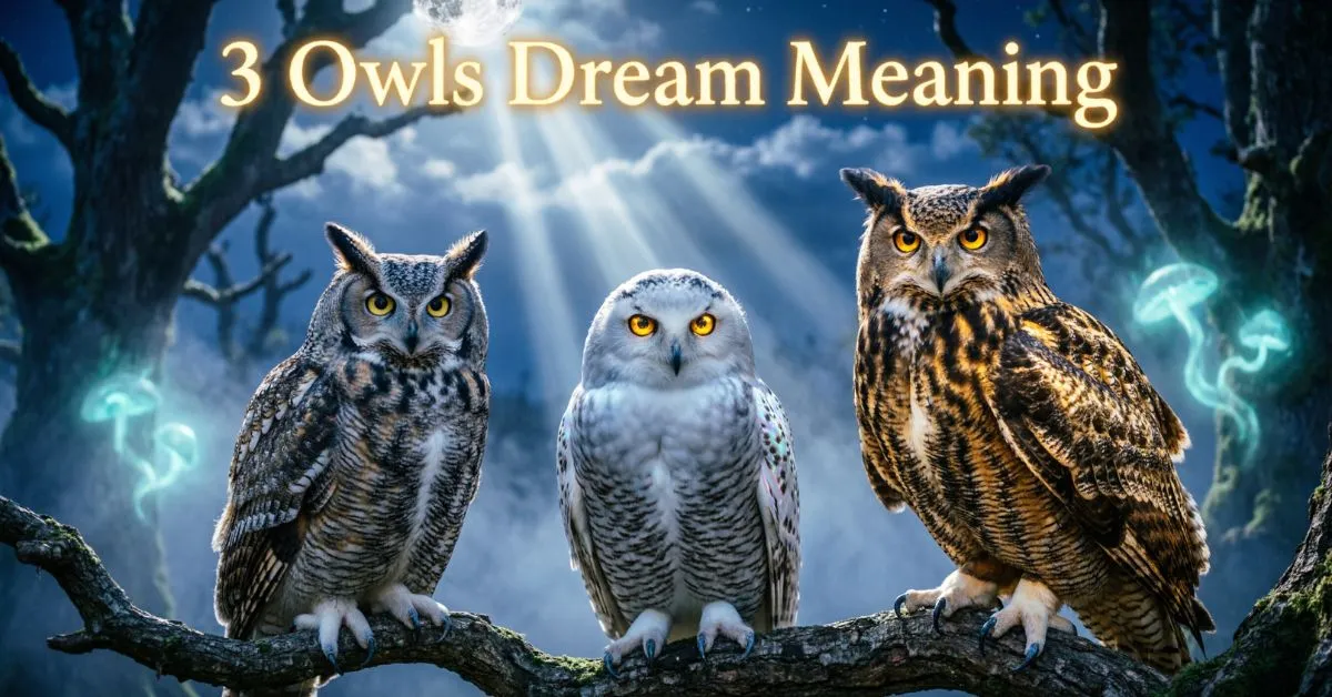 3 Owls Dream Meaning