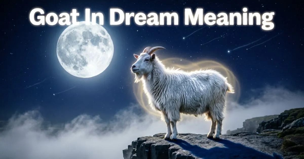 Goat In Dream Meaning