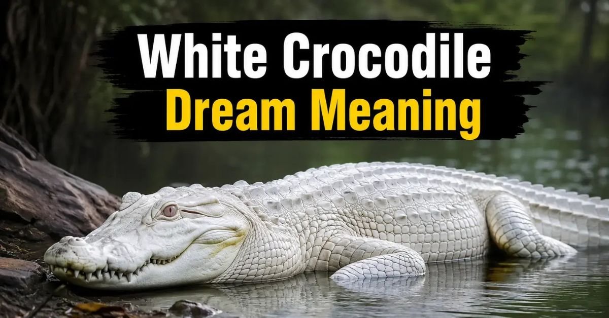 White Crocodile Dream Meaning
