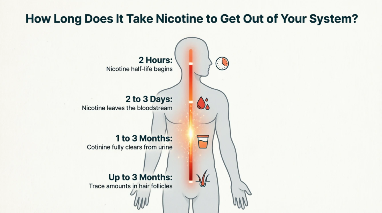 How Long Does It Take Nicotine to Get Out of Your System