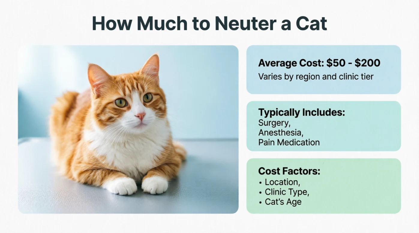 How Much to Neuter a Cat