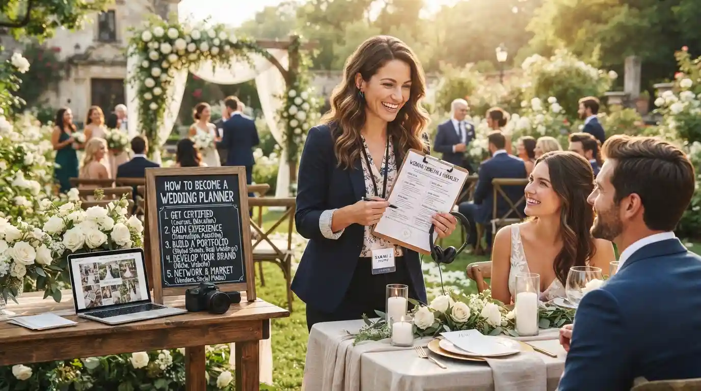 How to Become a Wedding Planner