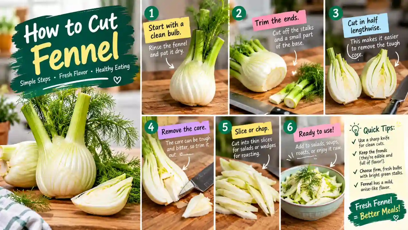 How to Cut Fennel