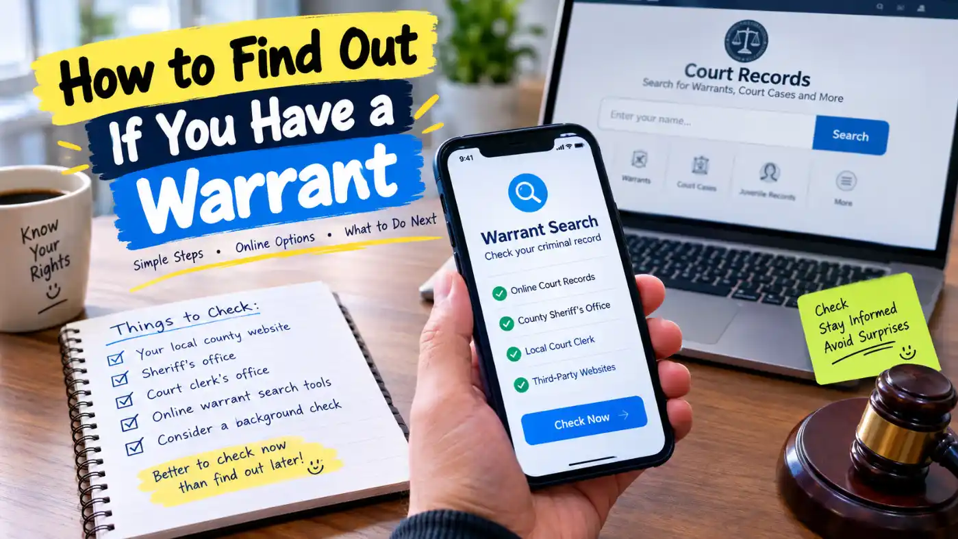 How to Find Out If You Have a Warrant