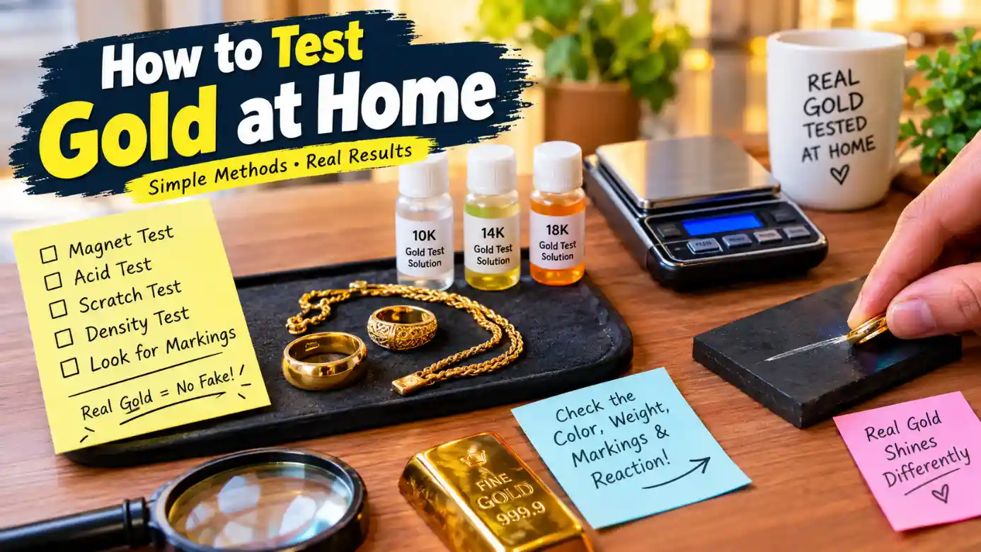 How to Test Gold at Home