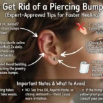 How to Get Rid of a Piercing Bump