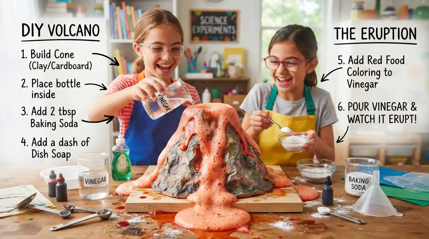 How to Make a Volcano
