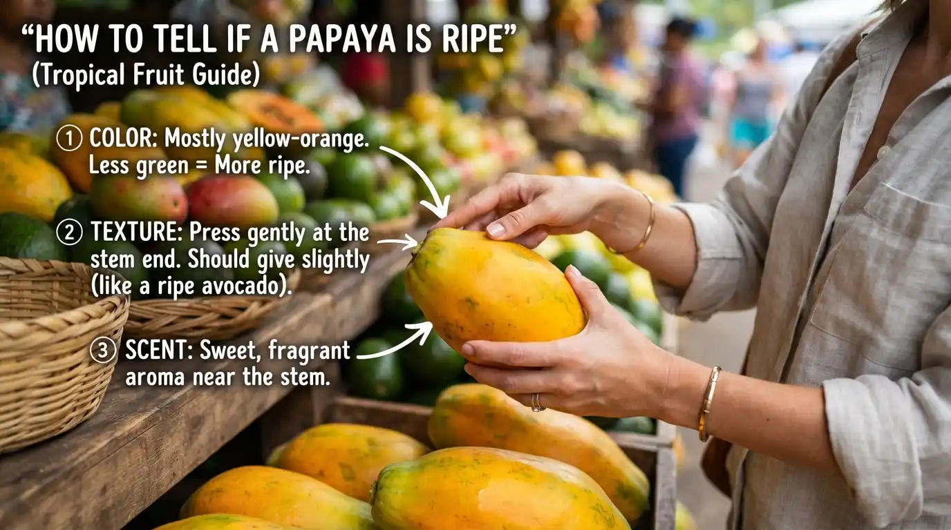 How to Tell If a Papaya Is Ripe